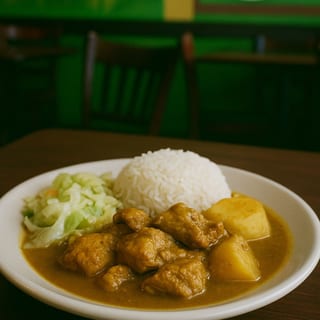 Curried Chicken Dinner
